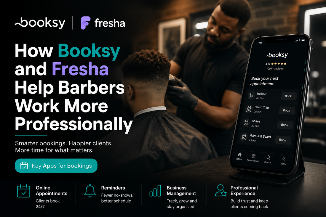 South African Barbers: How to Schedule Appointments on Booksy & Fresha