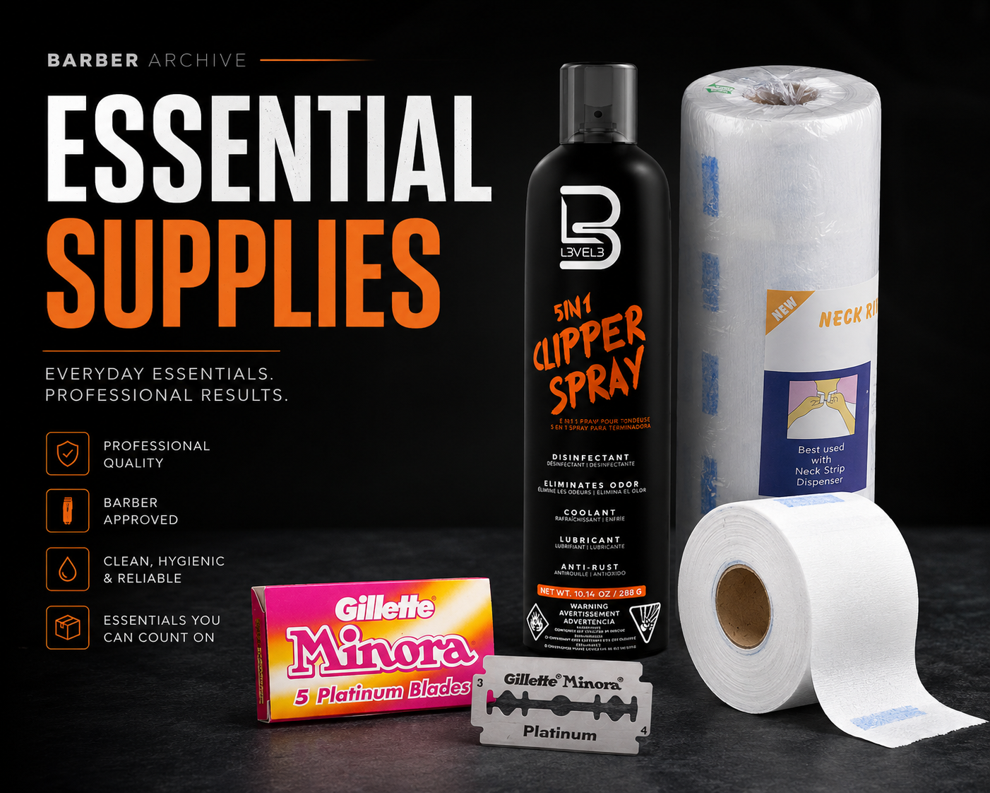 Essential supplies